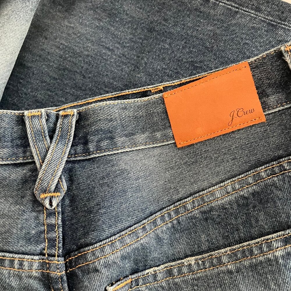J.Crew Slouchy Boyfriend Jean in Bright Indigo Wash Size 26 - Picture 7 of 11